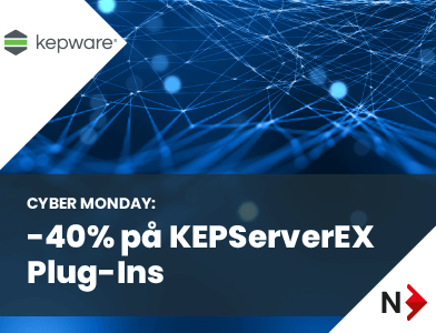 Cyber Monday-tilbud på KEPServerEX Plug-Ins