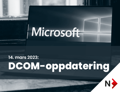 DCOM-oppdatering