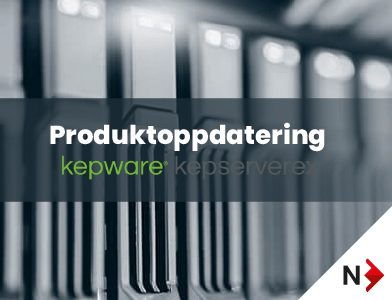 Kepware KEPServerEX produktoppdatering