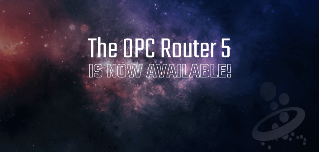 OPC Router 5 produktoppdatering header